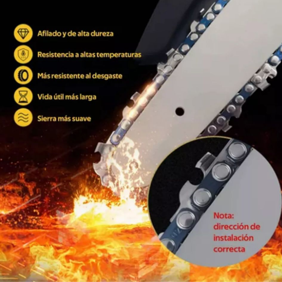 MOTOSIERRA INALÁMBRICA RECARGABLE