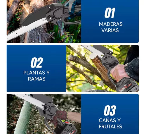 MOTOSIERRA INALÁMBRICA RECARGABLE