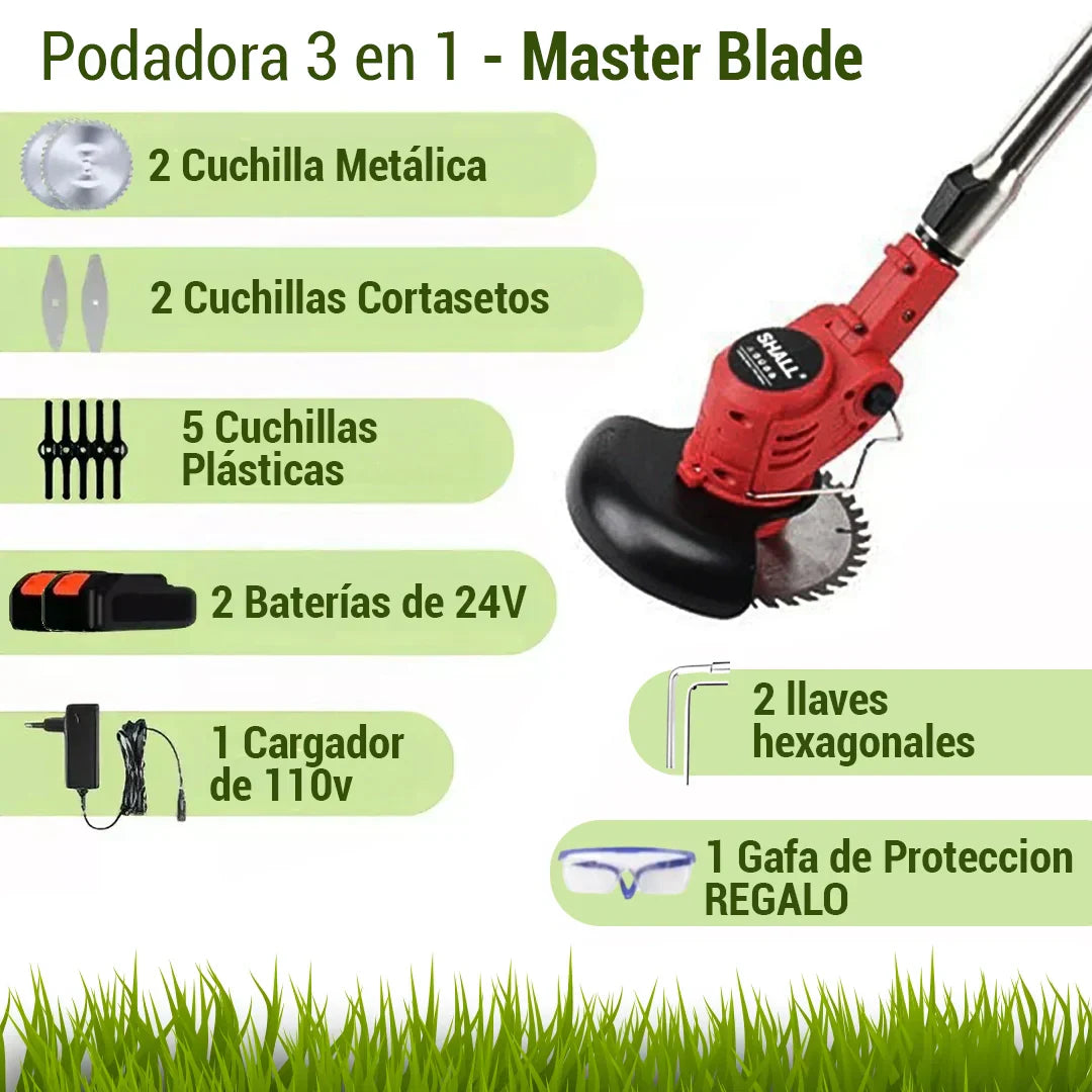 Guadañadora Podadora - MasterBlade + Batería Extra