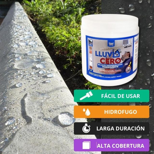 COMPRA 1 Y LLEVA 2 - Impermeabilizante Para Fugas y Filtraciones LLUVIACERO™ 1LT