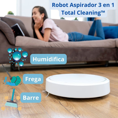 Robot Aspirador 3 en 1 - Total Cleaning