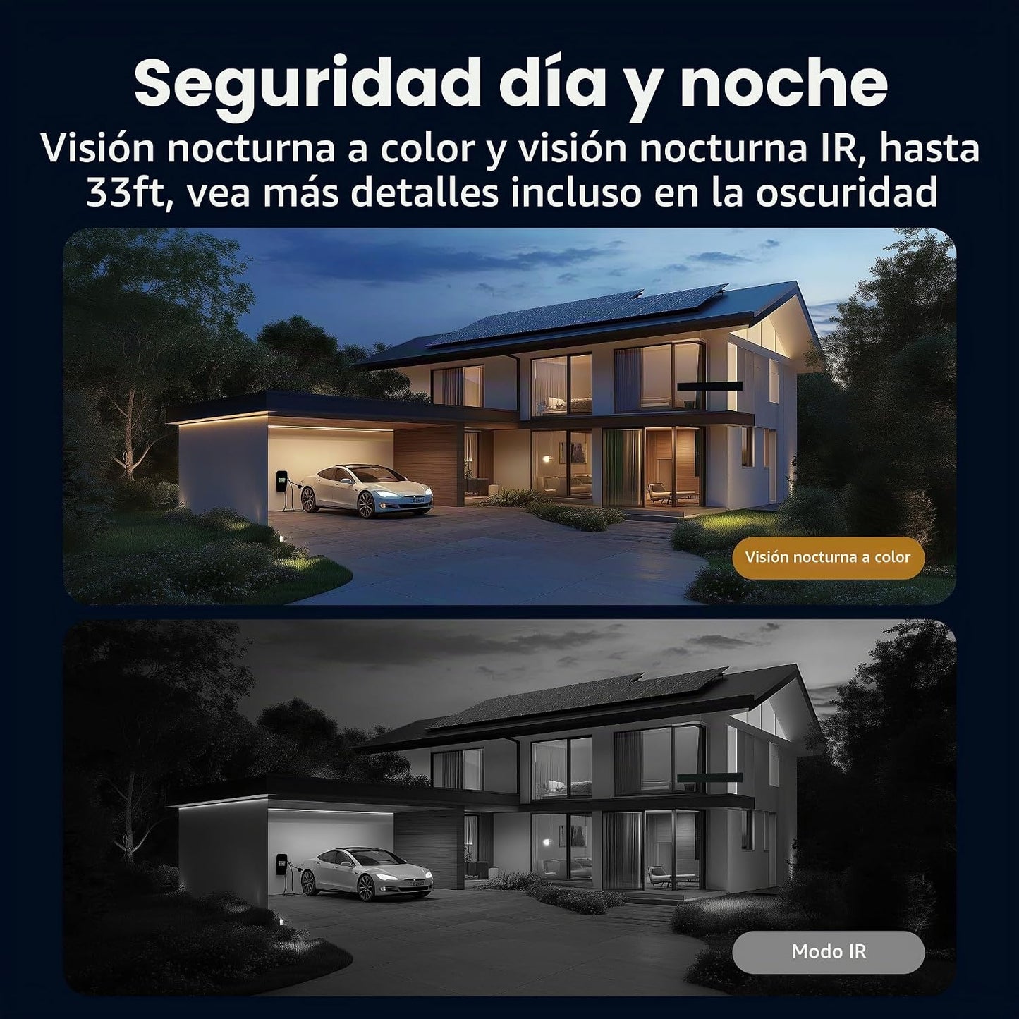 Cámara de Seguridad Solar 4G para Exterior | Visión 360° y Nocturna