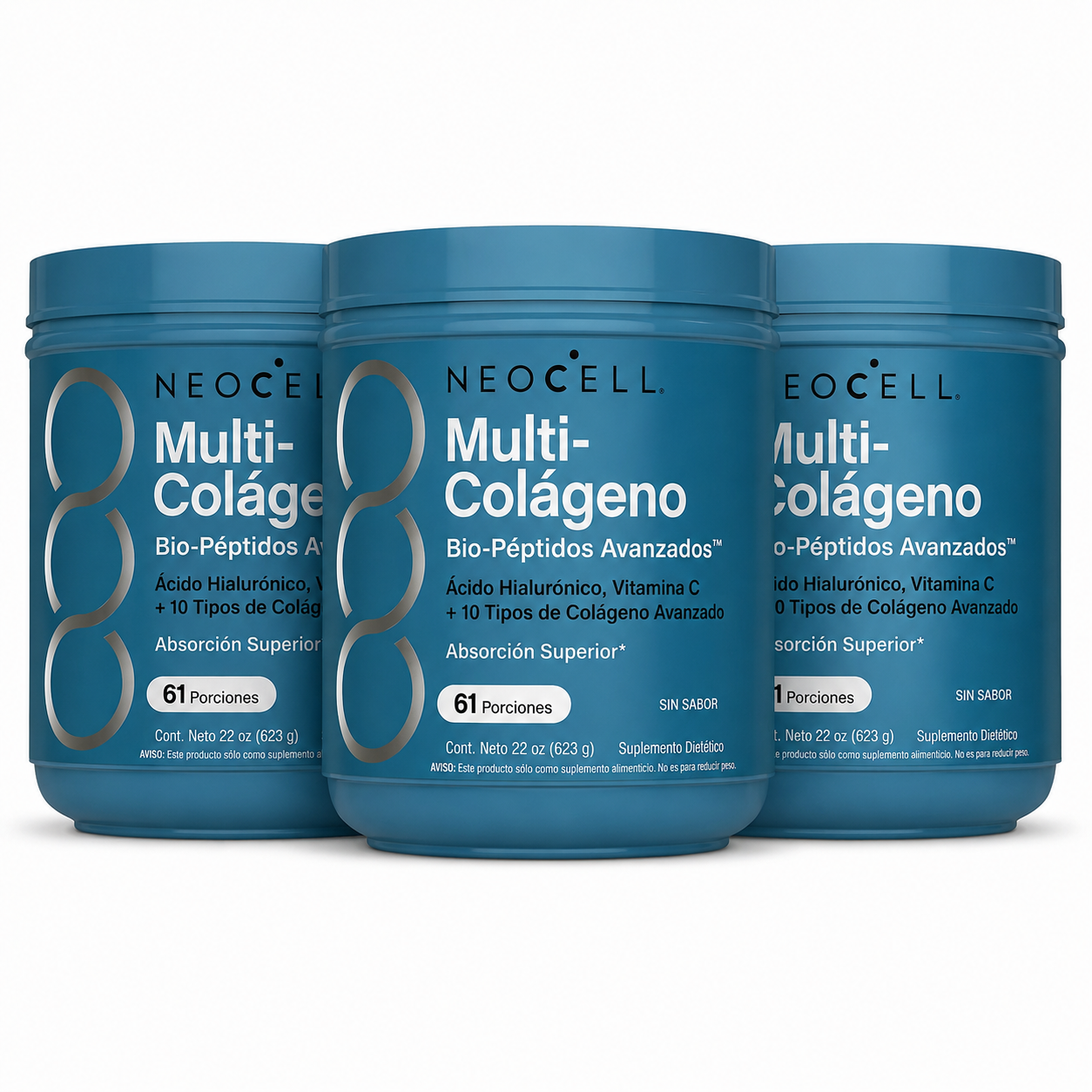 NeoCell Multi-Colageno Peptides - Piel Firme, Cabello Fuerte y Articulaciones