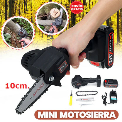 MOTOSIERRA INALÁMBRICA RECARGABLE