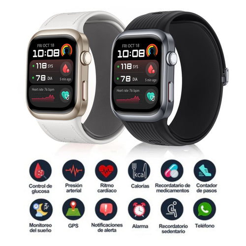 Smart Watch Y68 [OFF] -para Medir Azúcar en la Sangre