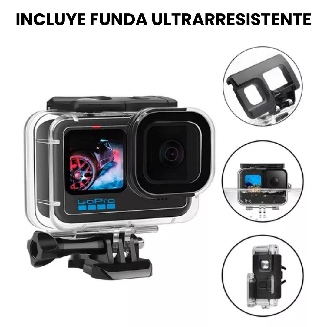 Cámara GoPro 5K + Funda Ultrarresistente de Regalo [Promoción de Cumpleaños]2