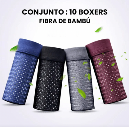 Conjunto de 10 Boxeadores de Fibra de Bambú BOXR: ¡compra 5 y llévate 10! |