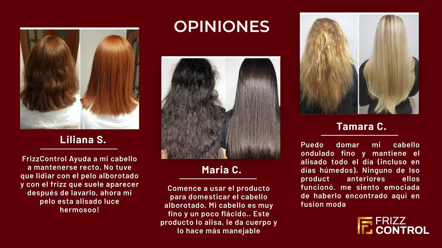 FrizzControl© - Acondicionador para cabello